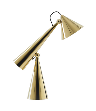 Pose Task Bureaulamp hoogglans gold