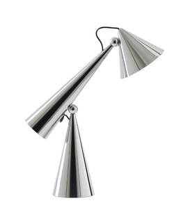 Pose Task Bureaulamp hoogglans silver
