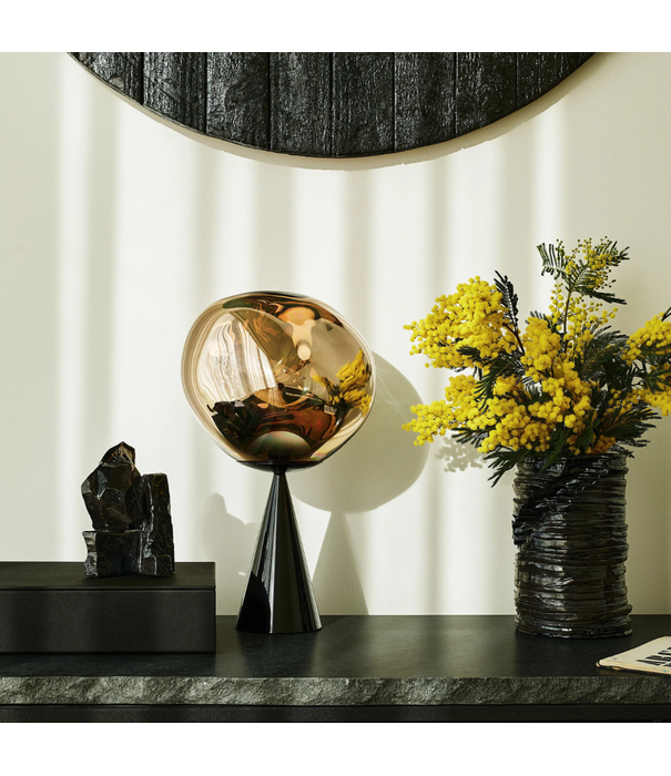 Tom Dixon  Fat Cone Tafellamp LED zwart voet