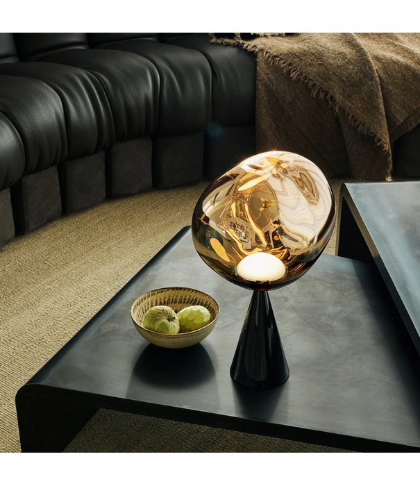 Tom Dixon  Fat Cone Tafellamp LED zwart voet