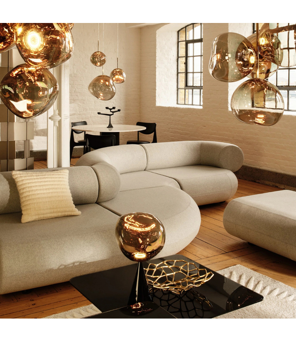 Tom Dixon  Fat Cone Tafellamp LED zwart voet