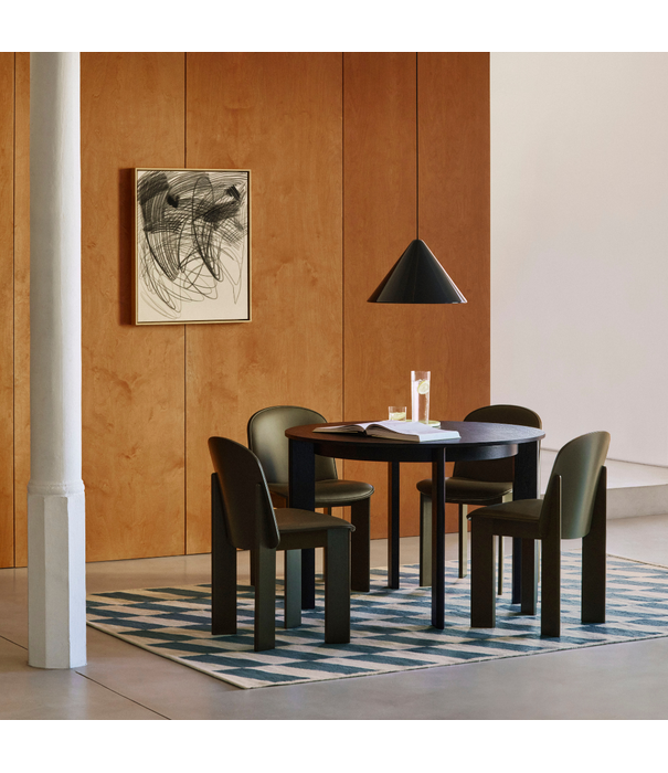 Hay  Chisel 25 Dining Table lacquered oak