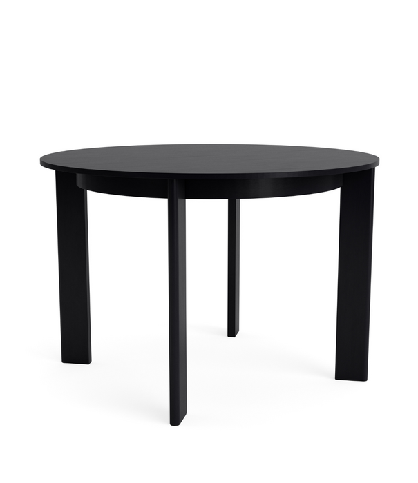 Hay  Chisel 25 Eettafel zwart gelakt eiken