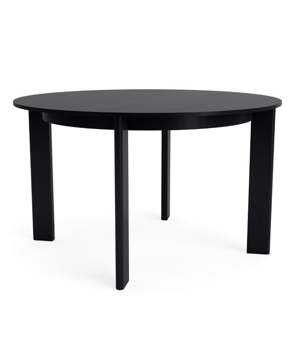 Hay  Chisel 25 Eettafel zwart gelakt eiken