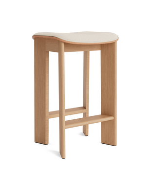 Chisel 30 Bar Stool Low upholstered H65