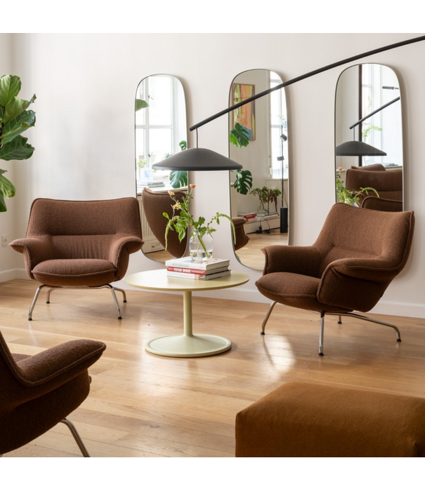 Muuto Muuto Doze Lounge Stoel Low Back, tube voet