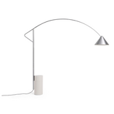 Compass Floor Lamp brushed aluminium