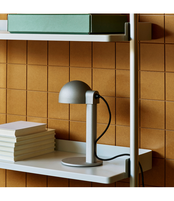 Hay  Posto Table Lamp silver grey
