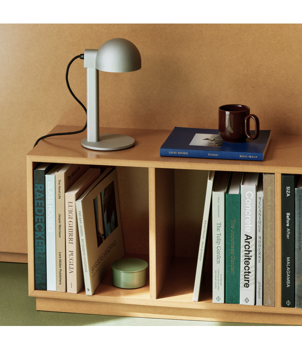 Hay  Posto Table Lamp silver grey