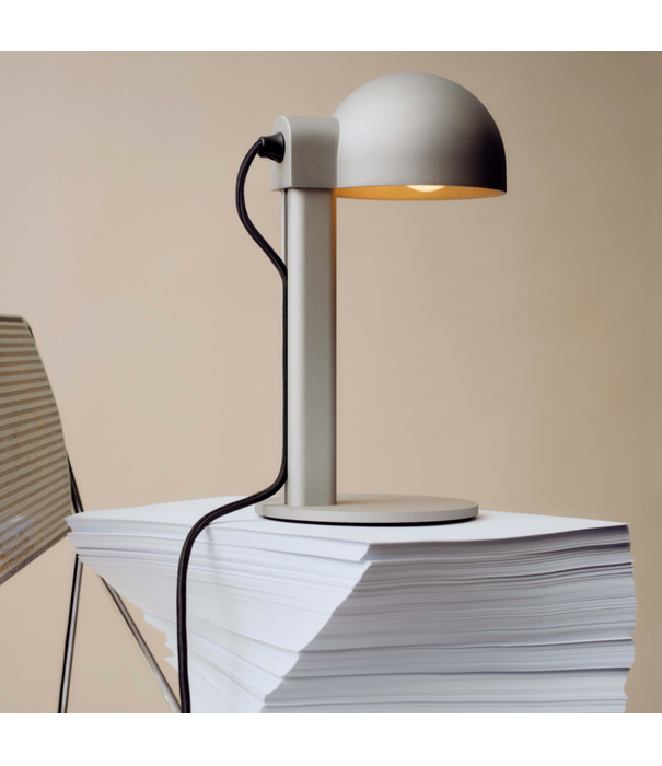 Hay  Posto Table Lamp silver grey