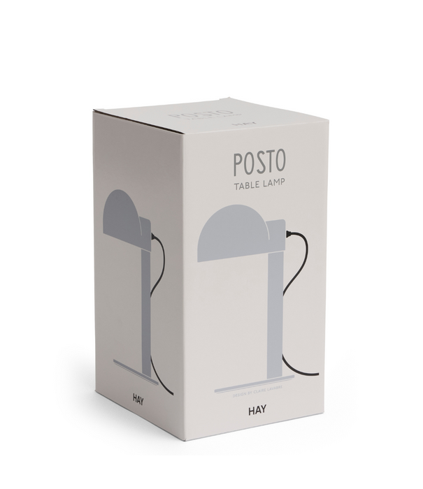 Hay  Posto Tafellamp zilvergrijs