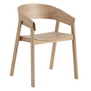 Cover Eetkamerstoel met armleuning eiken