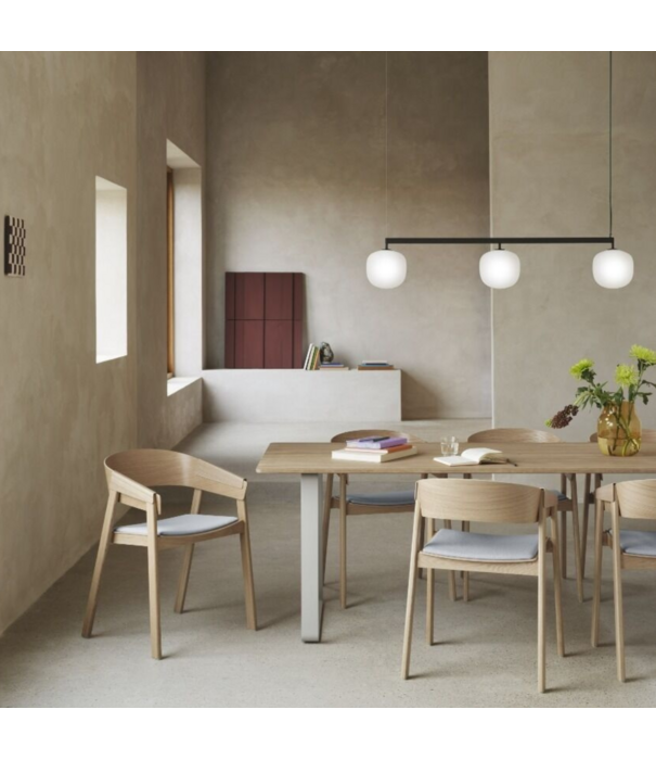 Muuto Cover Eetkamerstoel met armleuning eiken