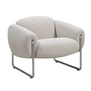 Odette Lounge Chair Silenzio 3 off white