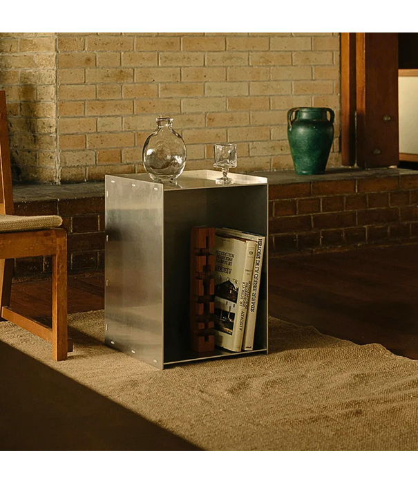 Frama Rivet Box Table | Perforated Aluminum Special Edition