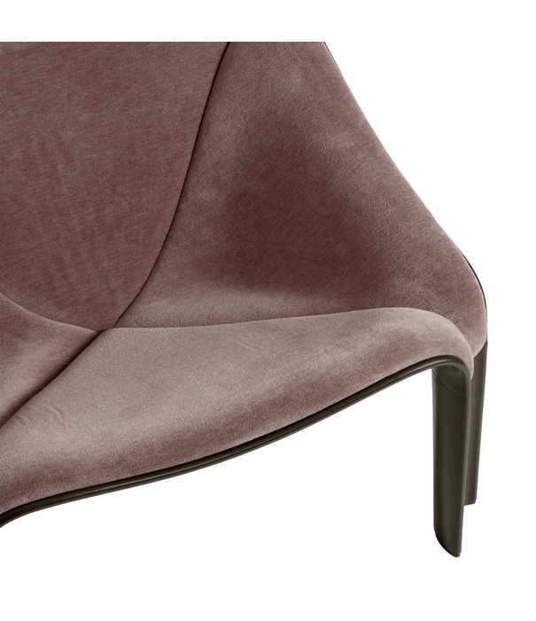 Gubi  F300 Lounge Stoel  Alpaca Alto, bruin basis