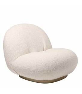 Pacha Lounge Chair Karakorum 001, pearl gold return swivel - Sale