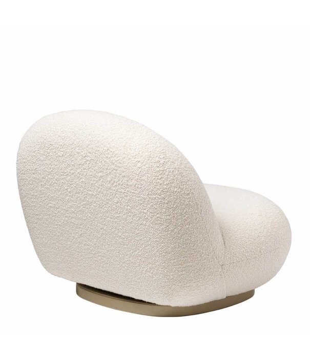 Gubi  Pacha Lounge Stoel Karakorum 001 - pearl gold return swivel - Sale