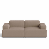 Connect Soft 2-seater Sofa configuration 1