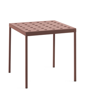 Balcony Table iron red 75 x 76 - Sale