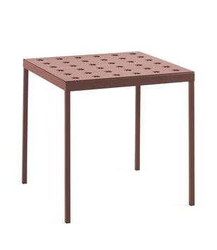 Balcony Tafel iron red 75 x 76 - Sale