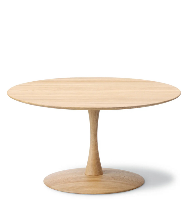 Fredericia  ND114 Trisse Salontafel massief eiken Ø90