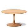 ND114 Trisse Salontafel massief eiken Ø90