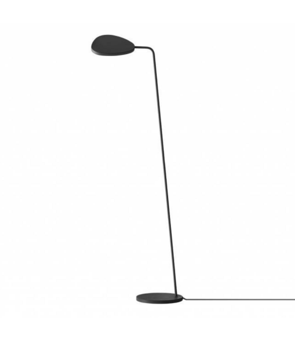 Muuto Leaf Vloerlamp zwart - Sale