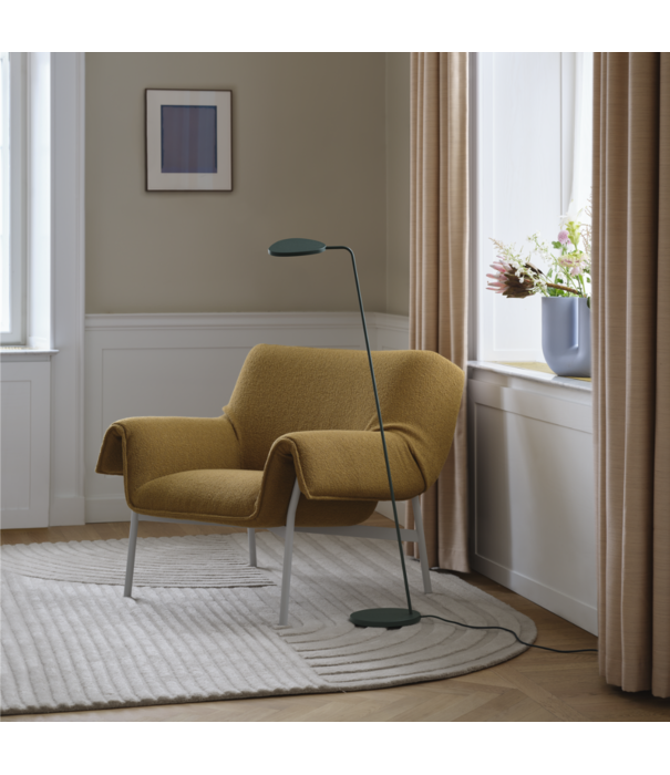 Muuto Leaf Vloerlamp zwart - Sale