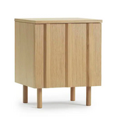 Rib Bedside Table oak
