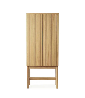 Rib Cabinet High oak