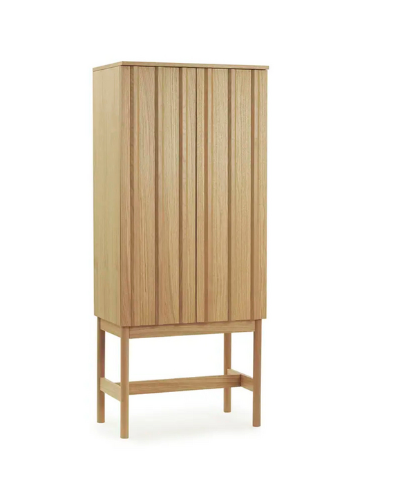 Normann Copenhagen  Rib Cabinet High oak