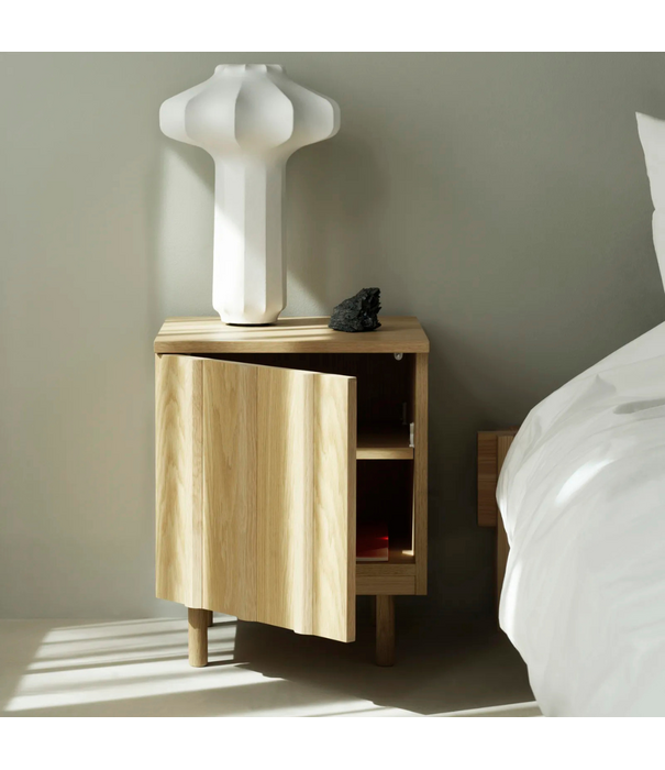 Normann Copenhagen  Rib Sideboard Low Hybrid oak