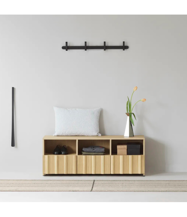 Normann Copenhagen  Rib Dressoir Low Hybrid eiken