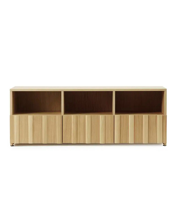 Normann Copenhagen  Rib Dressoir Low Hybrid eiken