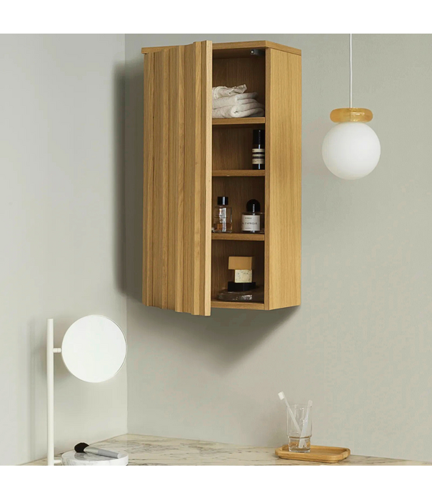 Normann Copenhagen  Rib Wall Cabinet oak