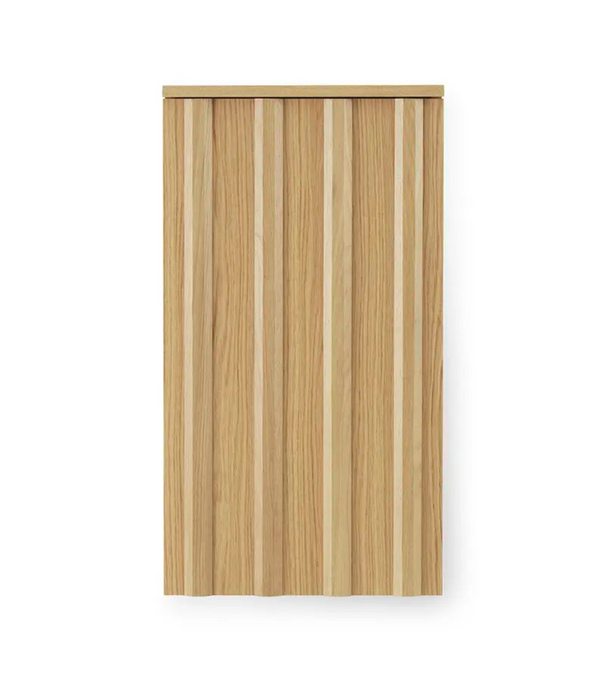 Normann Copenhagen  Rib Wall Cabinet oak