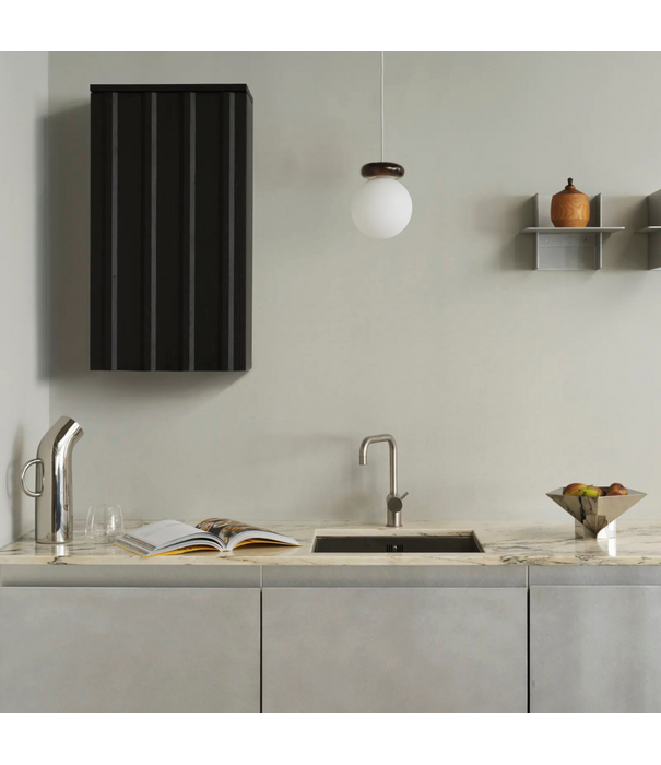Normann Copenhagen  Rib Wandkast soft black eiken