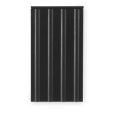 Rib Wall Cabinet soft black oak