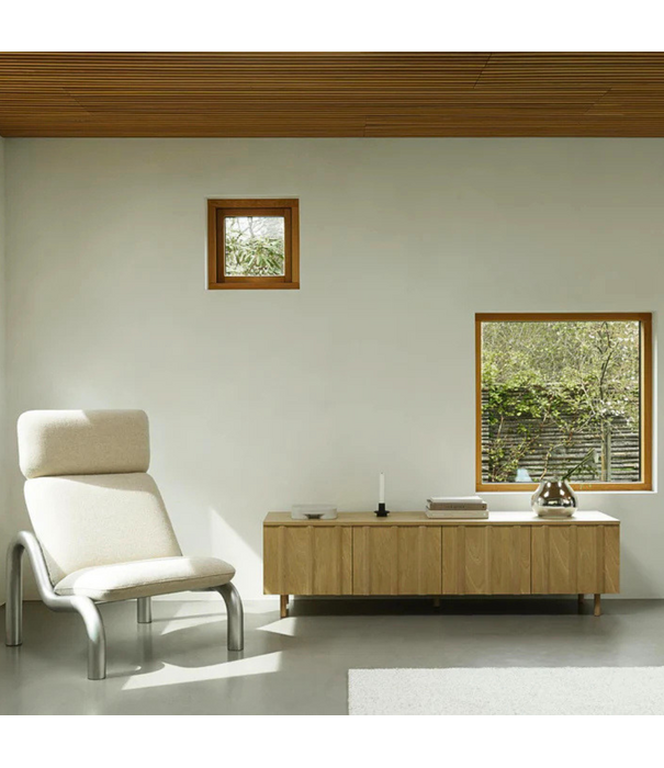 Normann Copenhagen  Rib Sideboard Low, natural oak