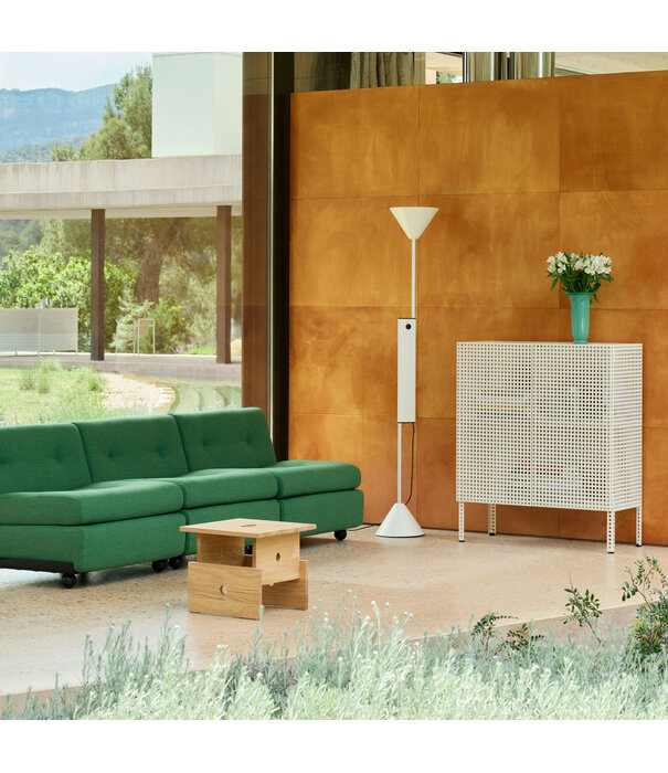Hay  Twist Floor Lamp Cream white