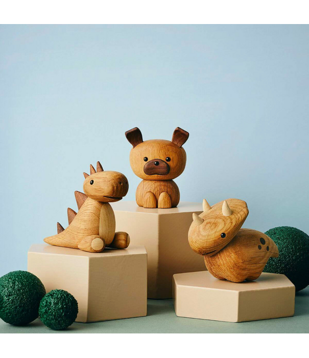 Lucie Kaas  Dino Dinosaur, oak and walnut