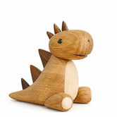 Dino Dinosaur, oak and walnut