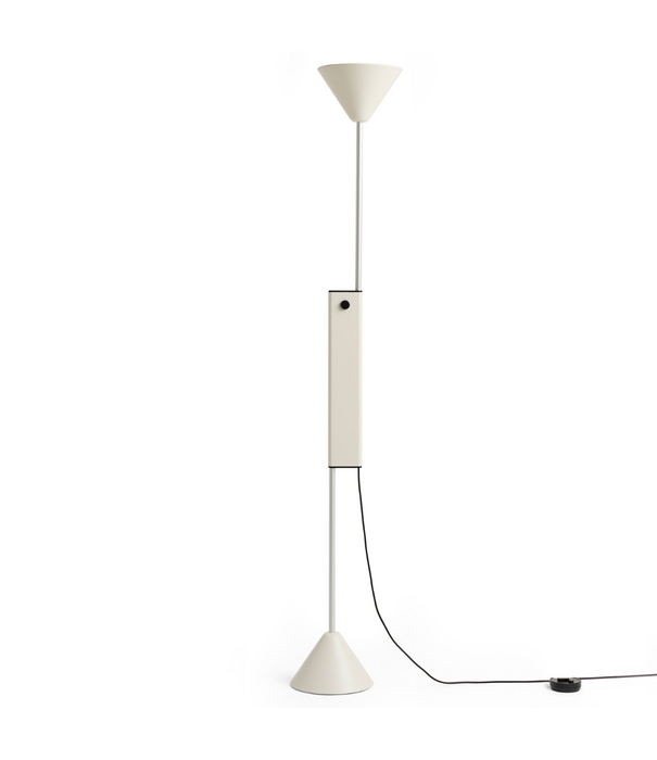 Hay  Twist Floor Lamp cream white