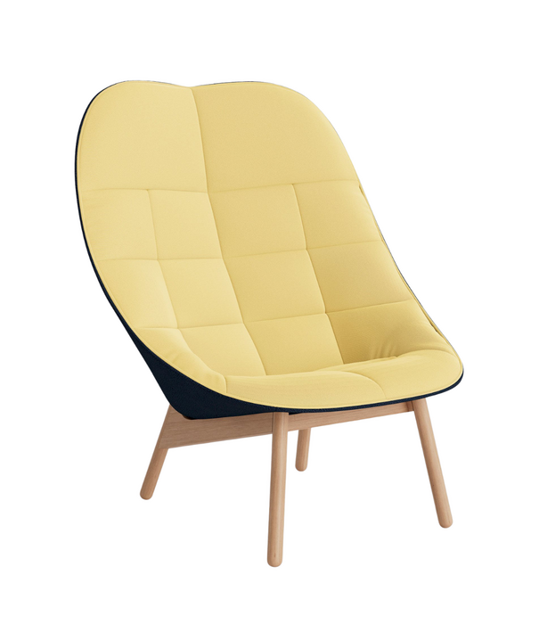 Hay  Uchiwa Quilted Lounge Chair front Relate 431, Osumi 32