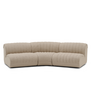 Coltre Modular Sofa 3 zitter, config 4, Turf sand