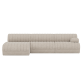 Coltre Modular Sofa 3 zitter, config 3, Turf sand