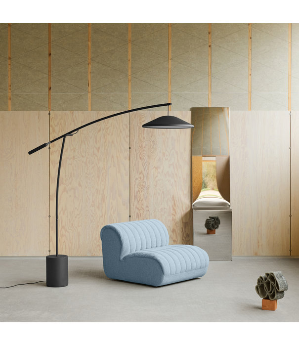 Muuto Coltre Modular Sofa 3 zitter, config 1, Turf sand