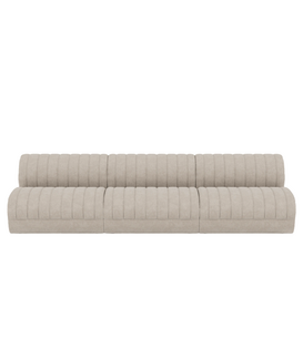 Coltre 3 seater Sofa config. 1, Turf sand