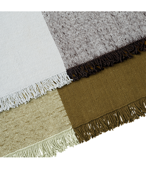 Muuto Verso Vloerkleed pale green, warm brown